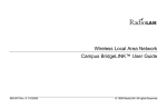 RadioLAN Campus BridgeLINK User guide