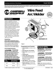 Campbell Hausfeld WG3013 Operating instructions