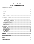 Art TPS Specifications