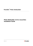 Plesk Sitebuilder 4.5 for Linux/Unix Installation Guide