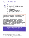 Magellan RoadMate 360 - Automotive GPS Receiver User manual