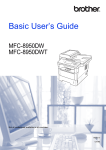 Brother HOMEFAX33 User`s guide