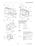 Epson PhotoPC 800 Specifications