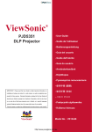 ViewSonic PJD5351 - DLP Projector User guide
