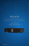 Belkin PUREIAV AP30800fc10-BLK User manual