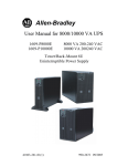 Allen-Bradley 1609-P10000E User manual