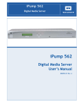 Wegener iPump 562 User`s manual