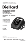 DieHard 200.71225 Operator`s manual