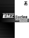 Meiji Techno MX7500 Series Instruction manual