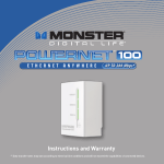 Monster AV 100 Specifications