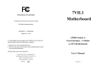 CHAINTECH 7VIL4 User`s manual