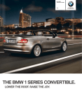 THE BMW SERIES CONVERTIBLE.
