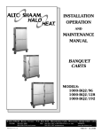 Alto-Shaam 1000-BQ2/192 Troubleshooting guide