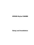 Epson Stylus C80WN - Ink Jet Printer Specifications