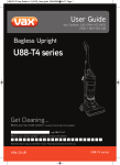 Vax U88-T4 series User guide