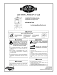 Cumberland Stove Works MF3700 Operator`s manual