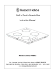 Russell Hobbs RHEH1 Instruction manual