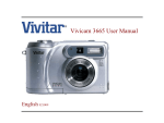 Vivitar 3665 User manual