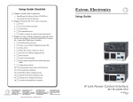 Extron electronics Interface IPL T PC1i Setup guide