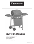 Char-Broil 415.23668310 Owner`s manual