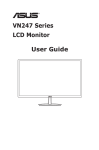 Asus VE247 Series User guide
