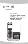 AT&T TL30100 User`s manual