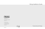 Viking VGIC2454BSS Installation guide