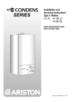 Ariston RHE 9 Technical information