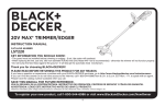Black & Decker LST220 Instruction manual