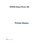 Epson Stylus Photo 780 Specifications