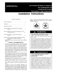 Carrier PG8JEA Instruction manual