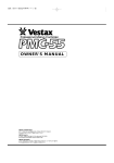 Vestax CD-33 Owner`s manual