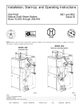 Carrier BS1 Operating instructions