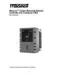 Macurco CM-6 Specifications