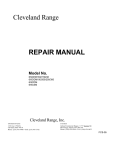 Cleveland MKET-12-T Repair manual