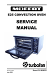 Blue Seal E25 Service manual