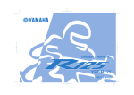 Yamaha YZF-R125 Owner`s manual
