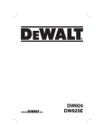 DeWalt DW625E Technical data