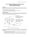 Tips for Fixed-Point Modeling and Code Generation Release 14 with