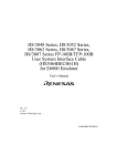 Renesas H8/3067 User`s manual