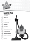 Bissell Cleanview 80Q2 SERIES User`s guide