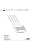 Extreme Networks Altitude 3550 Specifications