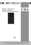 CDA HVN 32 Technical data