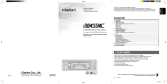 Clarion DB455MC Owner`s manual