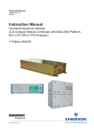 Emerson NGA2000 TO2 Instruction manual