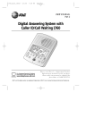 AT&T 1760 User`s manual