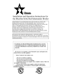 BlueStar Infra-Red Salamander Broiler Specifications