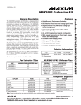 Maxim MAX5865 Technical information