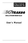 Promise Technology FastTRAK66 User`s manual