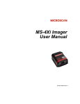 Microscan MS-4Xi User manual
